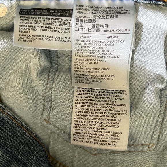 LEVI’s MEN’S 505 36W 30L STRAIGHT REGULAR FIT JEANS pre-loved and worn in - Picture 9 of 15